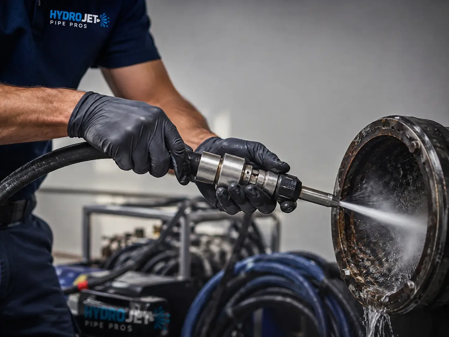 Hydro Jet Pipe Descaling in Charleston Afb, SC